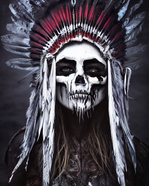 dark native american wallpaper