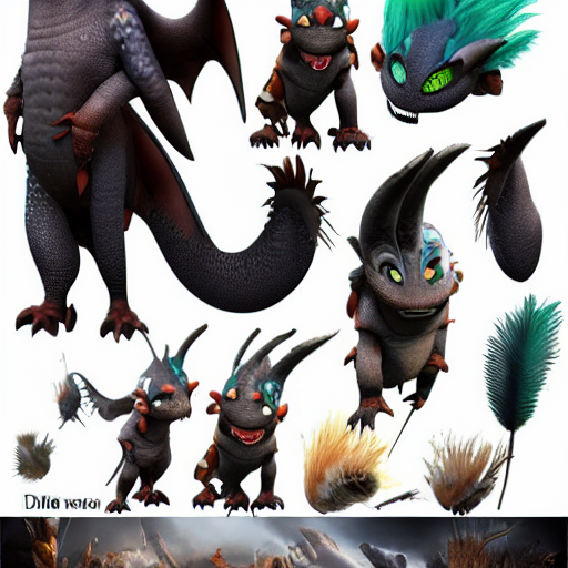 How To Train Your Dragon Concept Art Dragons