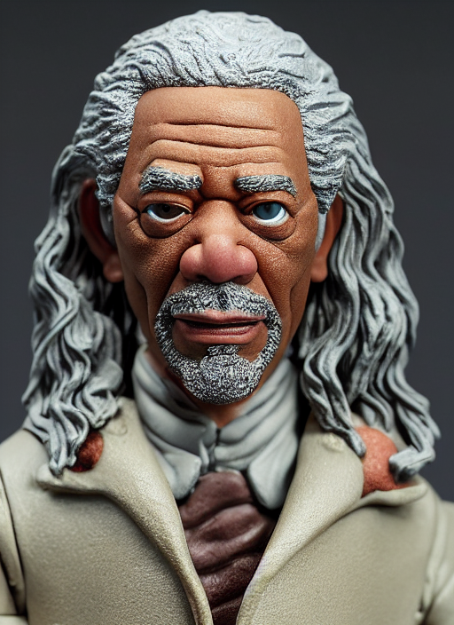 Morgan freeman action figure sale