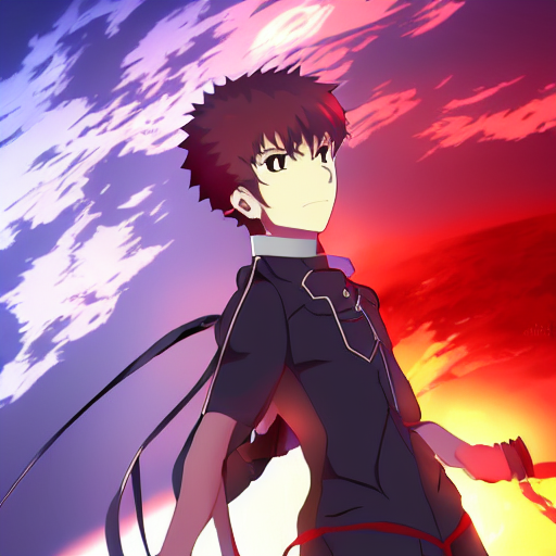 prompthunt: fate / stay night, ufotable art style