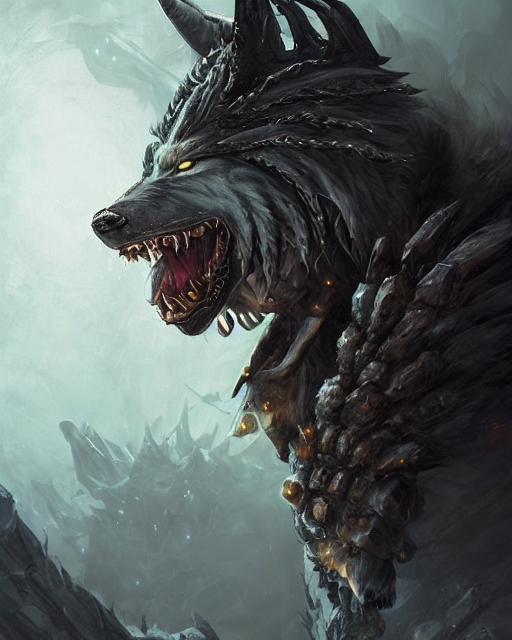 Evil Dark Wolves