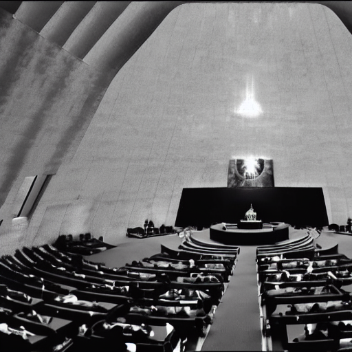 prompthunt: profile shot of Napoleon speaking at the UN, dramatic ...