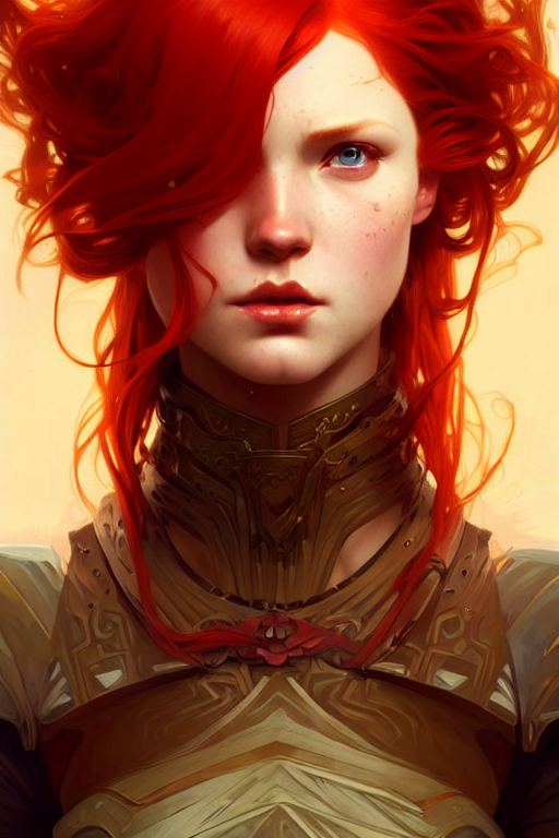 Busty Redhead Stars - prompthunt: a beautiful redhead warrior girl, fantasy, portrait, sharp  focus, intricate, elegant, digital painting, artstation, matte, highly  detailed, concept art, illustration, ambient lighting, art by ilya  kuvshinov, artgerm, alphonse mucha, and gre