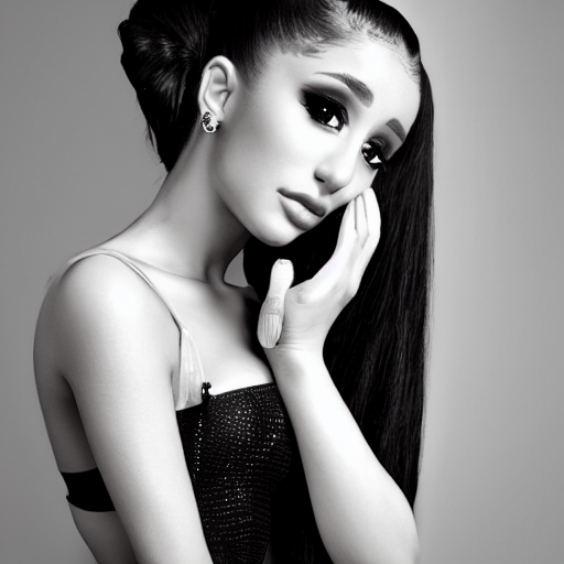 prompthunt: fashionable photo of ariana grande in goth make - up, ultra  realistic, modeling studio, yoga pose, highly detailed, photorealistic, 8  k, by jingna zhang
