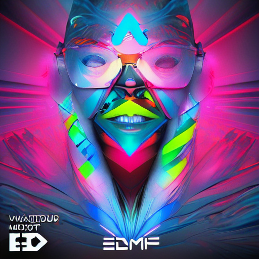 prompthunt edm album cover award winning masterpiece trending on