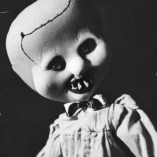 Creepy best sale dummy doll