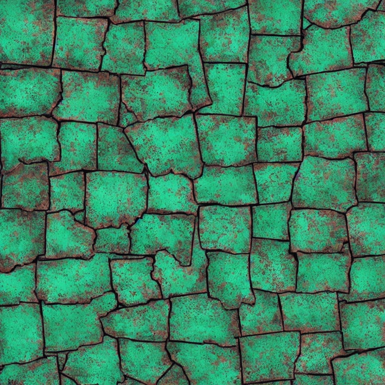 Oxidized Copper Texture
