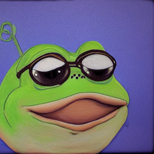 realistic fat pepe the frog