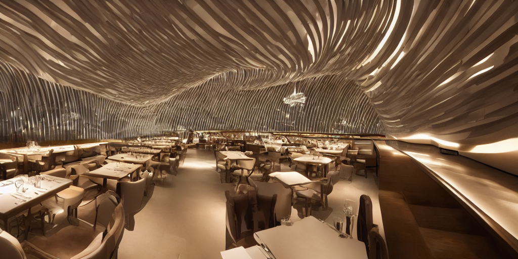 Zaha Hadid Restaurant Interior Design