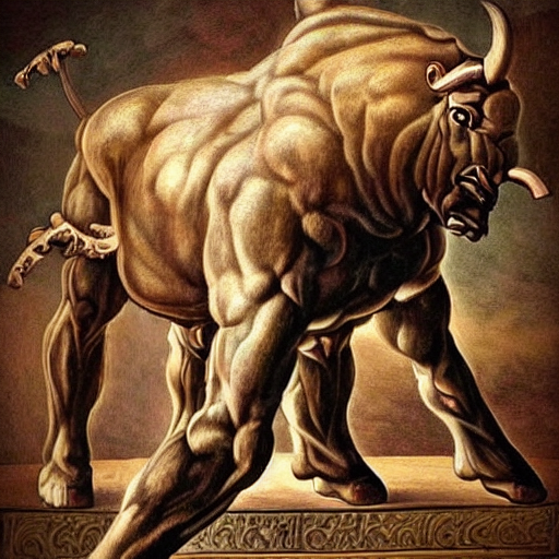 Mythilogical Greek God Bull
