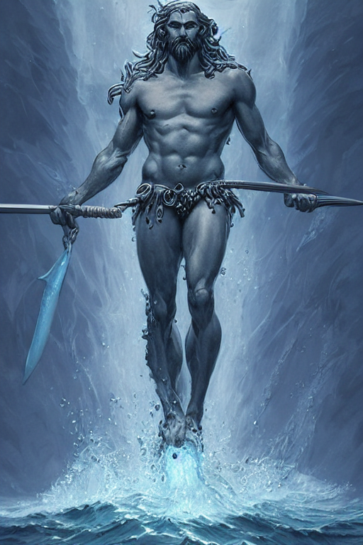 ArtStation - Poseidon's trident