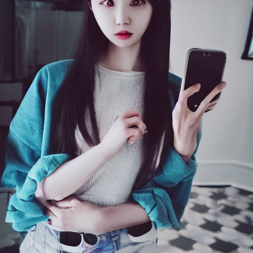 prompthunt: korean girl, casual fashion, ulzzang, mirror selfie