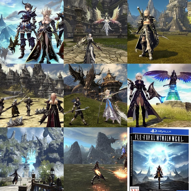 prompthunt Have you heard of the critically acclaimed MMORPG Final Fantasy XIV with an EXPANDED