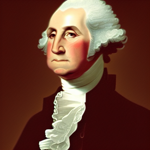 George Washington Real Face
