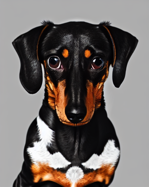 black and tan dachshund mix