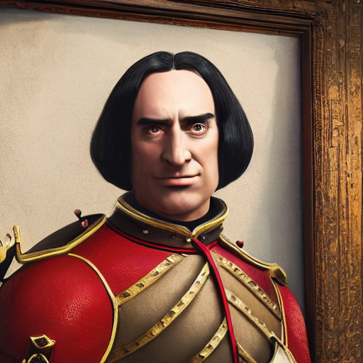 prompthunt: An epic fantastic full shot painting of Lord Farquaad. Dark  fantasy. Unreal Engine 5. DAZ. Hyper-realistic. Octane render. Symmetrical.  Attention to detail. Vibrant bright colours. High saturation. Extremely  moody lighting. Atmospheric.