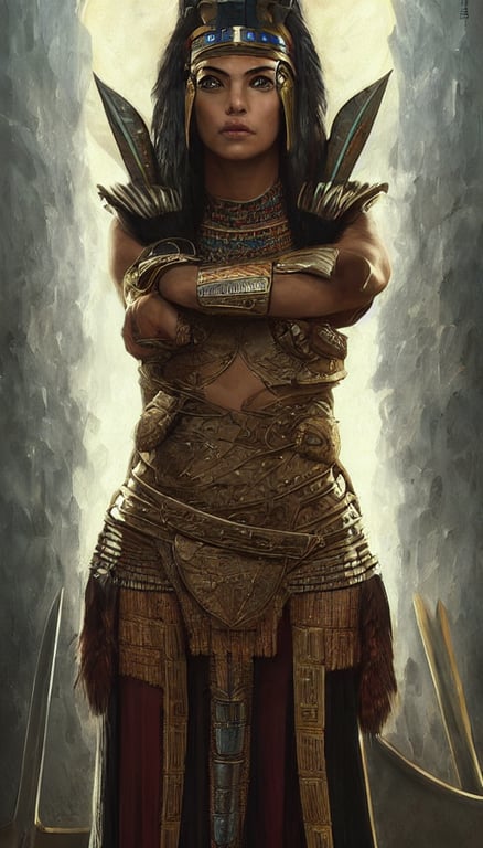 Art Egyptian Warrior