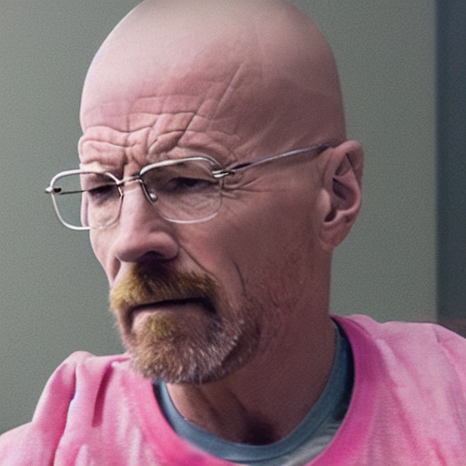 prompthunt close up, cropped award winning photo of walter white