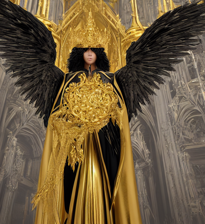golden wings 💛  Black and gold aesthetic, Gold aesthetic, Angel  aesthetic