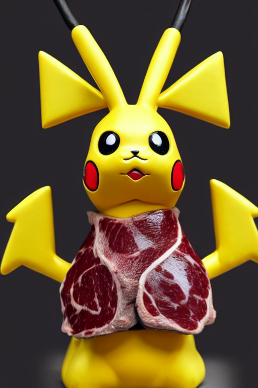 prompthunt: pikachu terminator meat parrot, intricate details. front on ...
