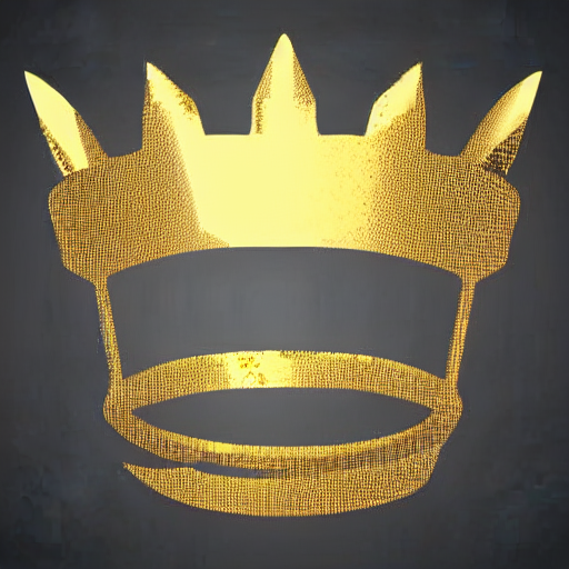 prompthunt: gaming emoji concept gold armor crown style of emoji