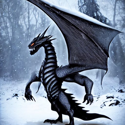 Dandd Black Dragon Wallpaper