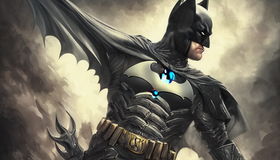 prompthunt: Batman in the aesthetic of Elden ring, wearing armor,  photorealistic, artgerm, WLOP, Ross Tran