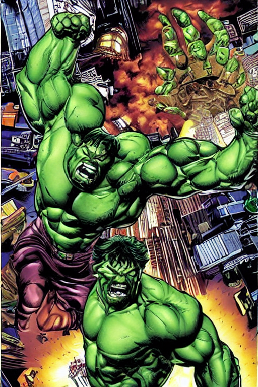 The Incredible Hulk Comic Transformation