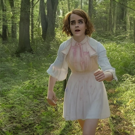 prompthunt: a film still of Emma Watson as Beverly Marsh from It (2017  movie)