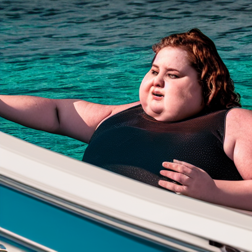 Fat clearance girls swimming