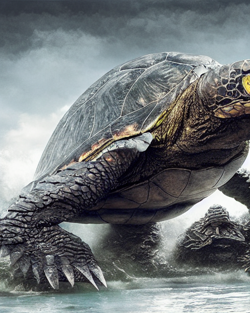 Giant Turtle Monster