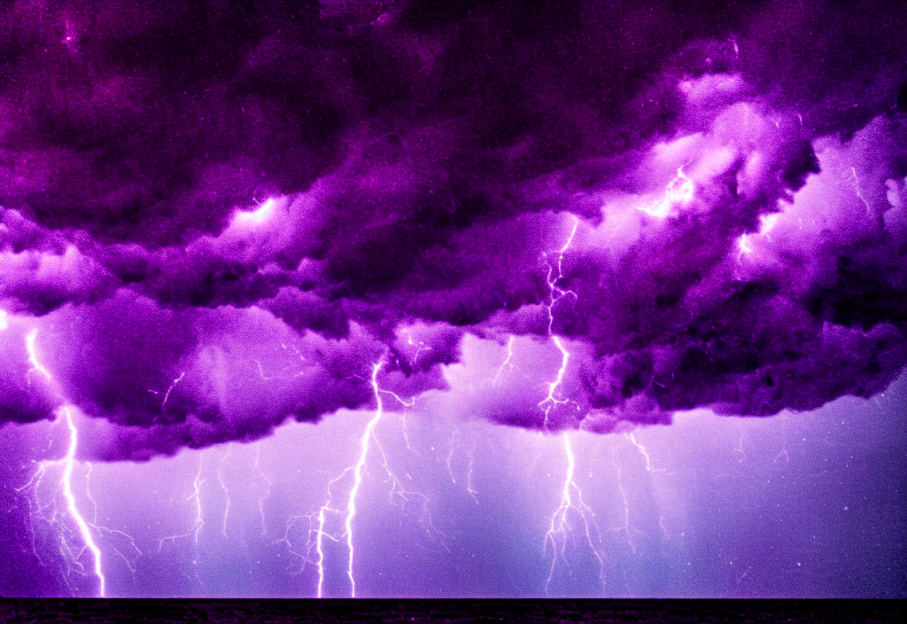 Colorful Lightning Real