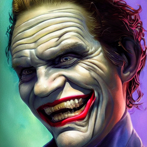 prompthunt: a masterpiece portrait of kenneth copeland as the joker ...