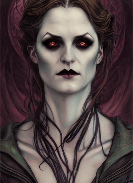 Evil Vampire Drawings