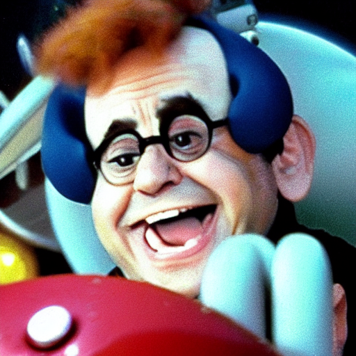 prompthunt: A Picture of Danny Devito playing Spacely Sprocket in a ...