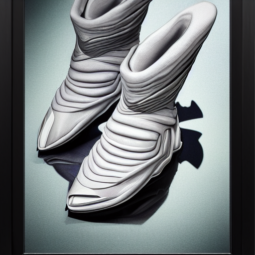 prompthunt: futuristic balenciaga and vetements sneakers in giger style on  gradient background, colorful, ultra rendered extreme realism and detail, 8  k, highly detailed, realistic, completely framed, pbr, hyper realistic,  photorealistic, sharp focus,