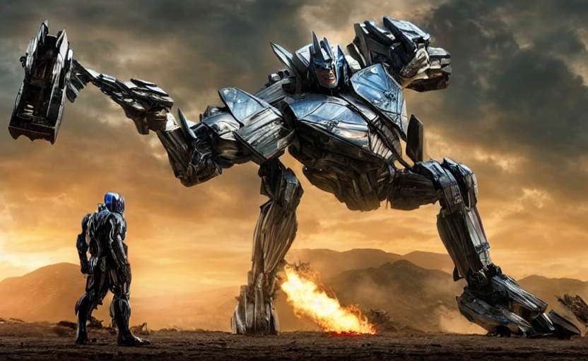 prompthunt megatron in transformers 6 epic movie revelation