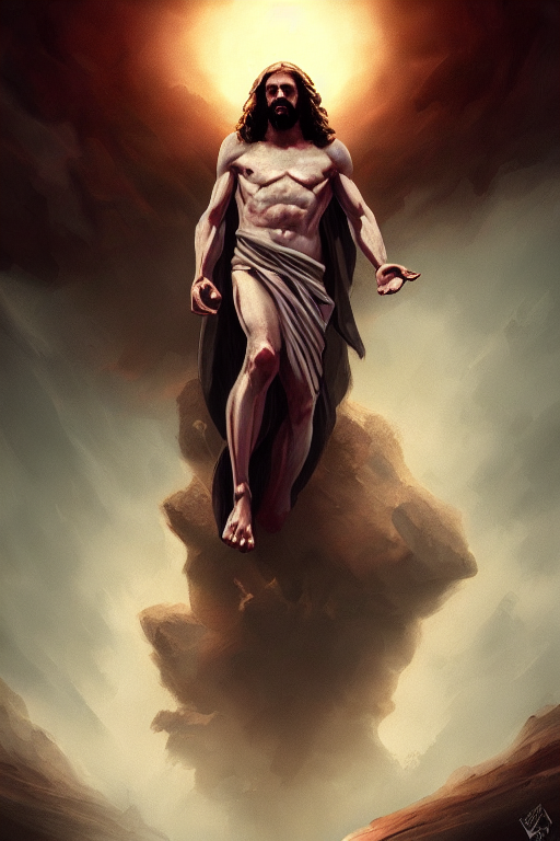 Jesus Second Coming Paintings