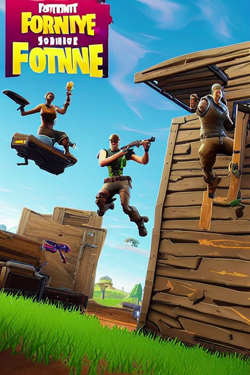 prompthunt: “ a scan of the cover of a playstation 2 game titled ' fortnite  sus simulator ' ”