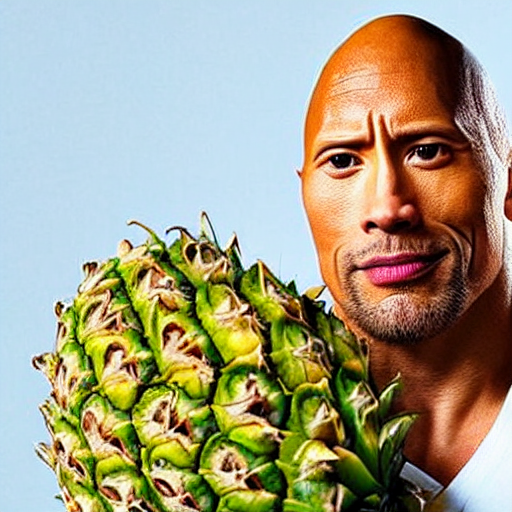 SI Wrestling on X: The secret to looking like The Rock? Pineapple