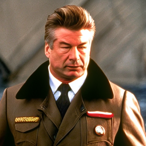 prompthunt Alec Baldwin as Captain Ramius Hunt for the Red