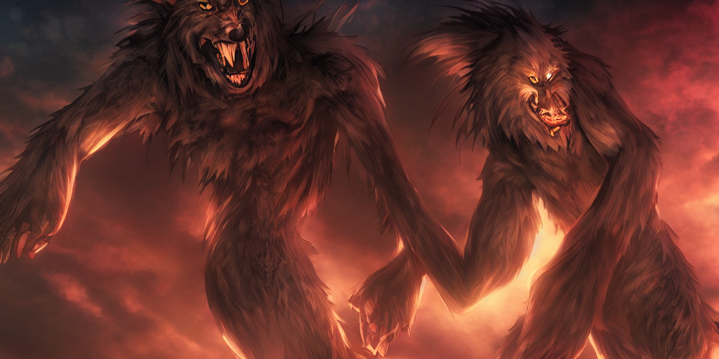 Anime Werewolf Transformation