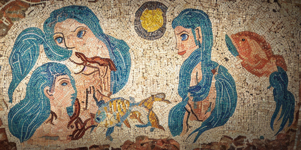 Ancient Cave Paintings Of Mermaids