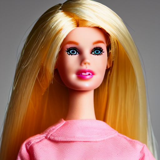 prompthunt: ugly creepy Barbie doll, ethereal volumetric light, sharp focus