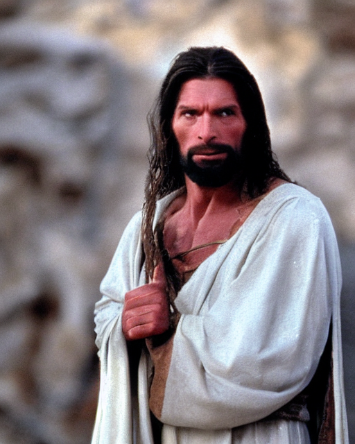 prompthunt-film-still-close-up-shot-of-vince-mcmahon-as-jesus-from