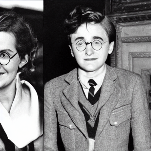 prompthunt: harry potter and eva braun