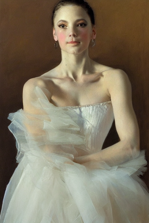 prompthunt: portrait of a gorgeous graceful young southern prima ballerina,  by donato giancola and berthold woltze.