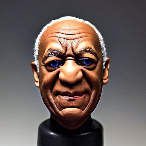 prompthunt: bill cosby made out of polymer clay detailed sculpture trending  on artstation