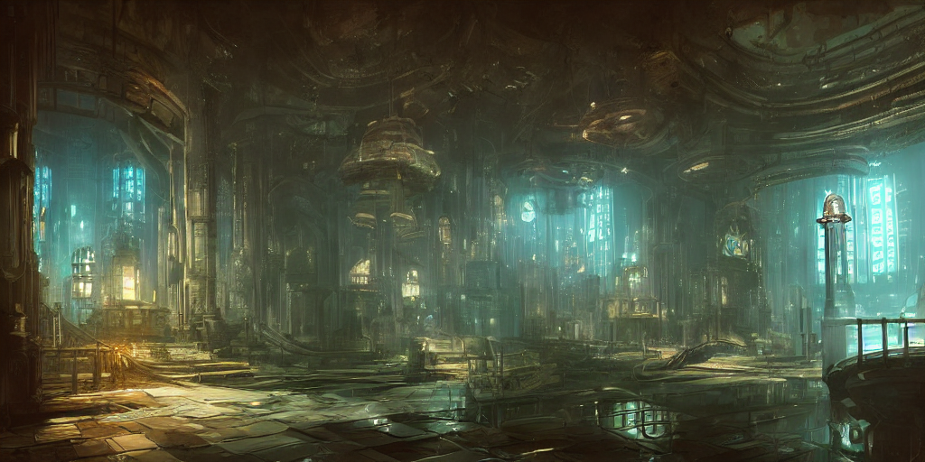 Bioshock City Concept Art