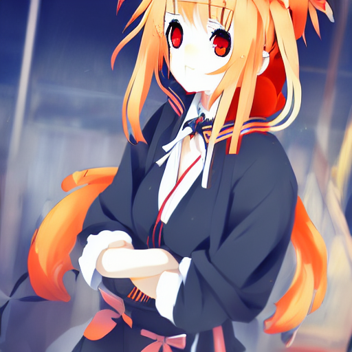 prompthunt: senko-san very very very beautiful cute anime kitsune